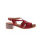 Les Venues sandals red 1