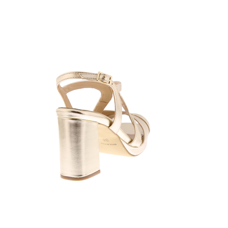 Emmeblu Altramarea sandals gold 4