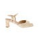 Emmeblu Altramarea sandals ecru 1