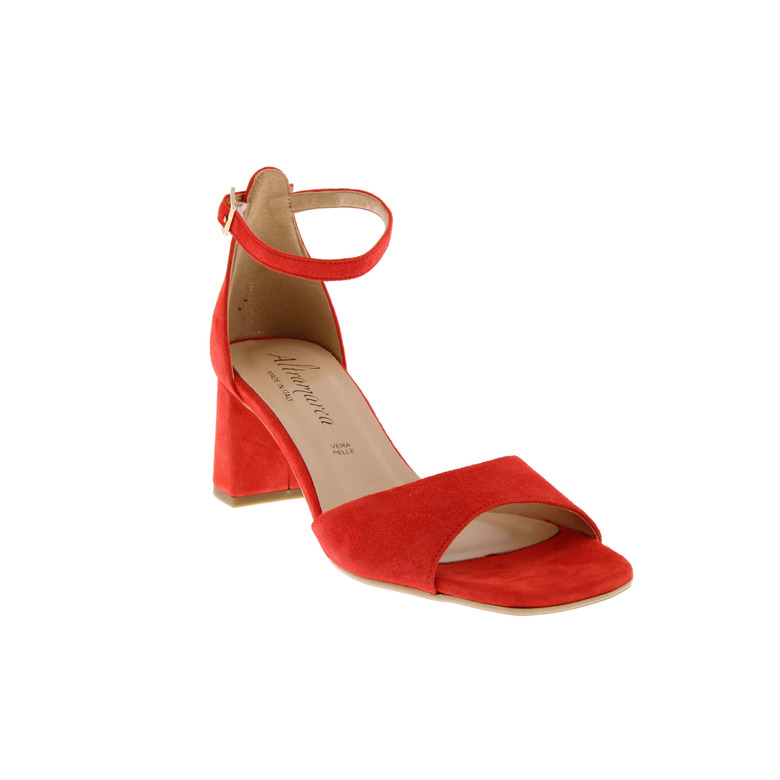 Emmeblu Altramarea sandals red 2