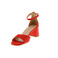 Emmeblu Altramarea sandals red 3