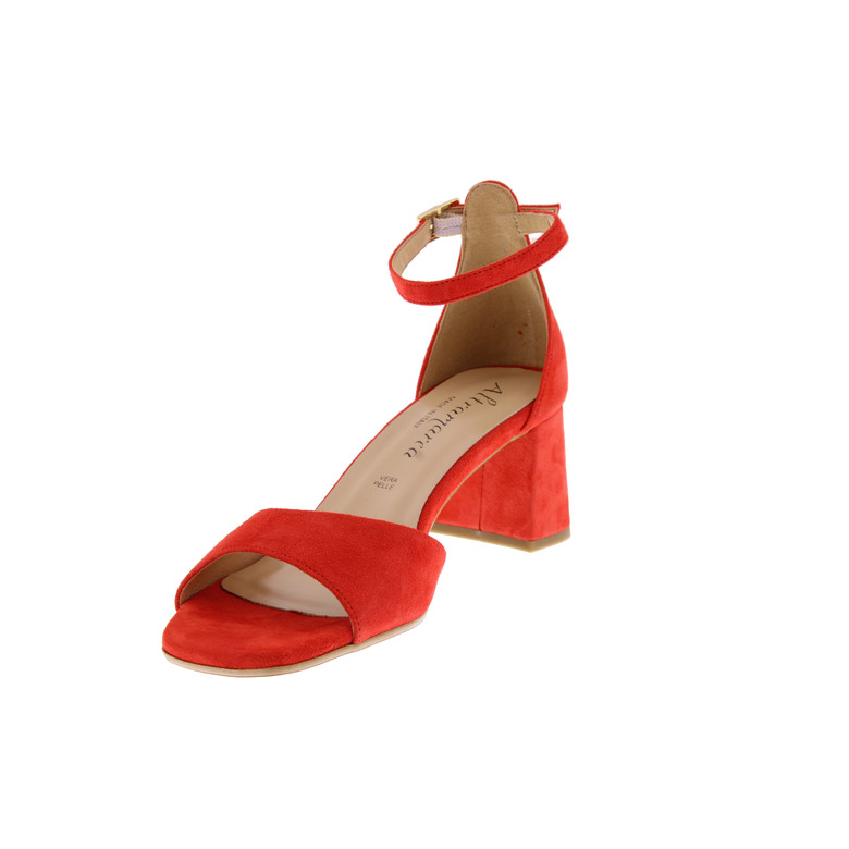 Emmeblu Altramarea sandals red 3