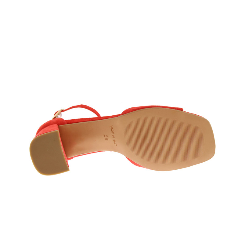 Emmeblu Altramarea sandals red 5