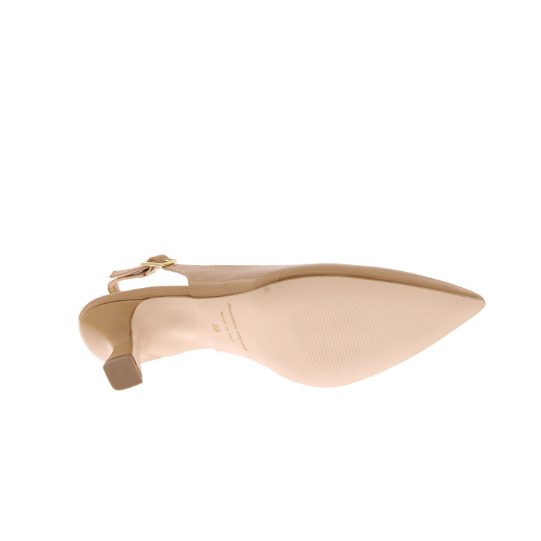 Emmeblu Altramarea pumps camel 5