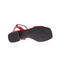 The Flow sandals red 5