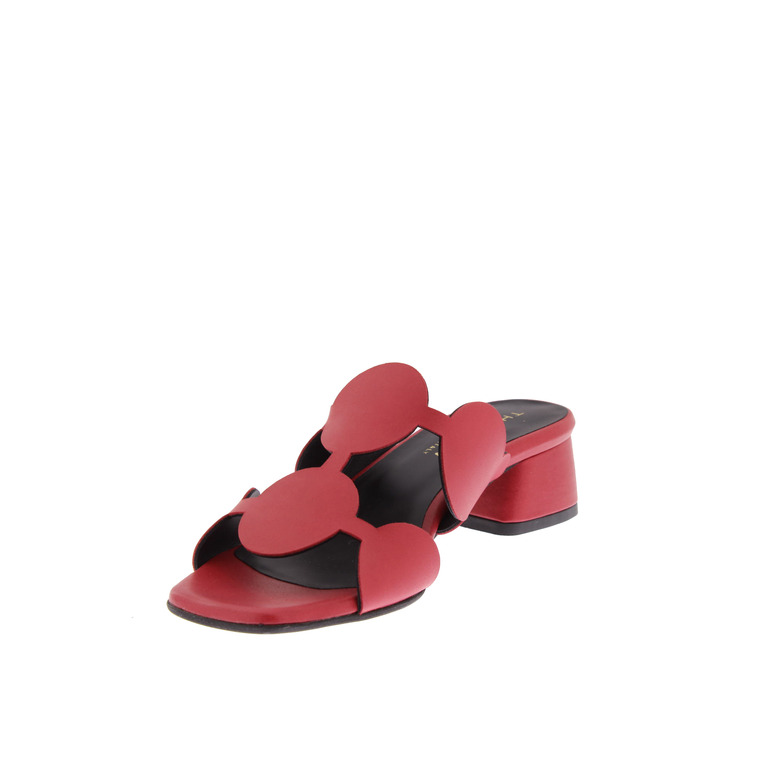The Flow sandals red 3