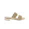Vincent Vega slippers goud 1