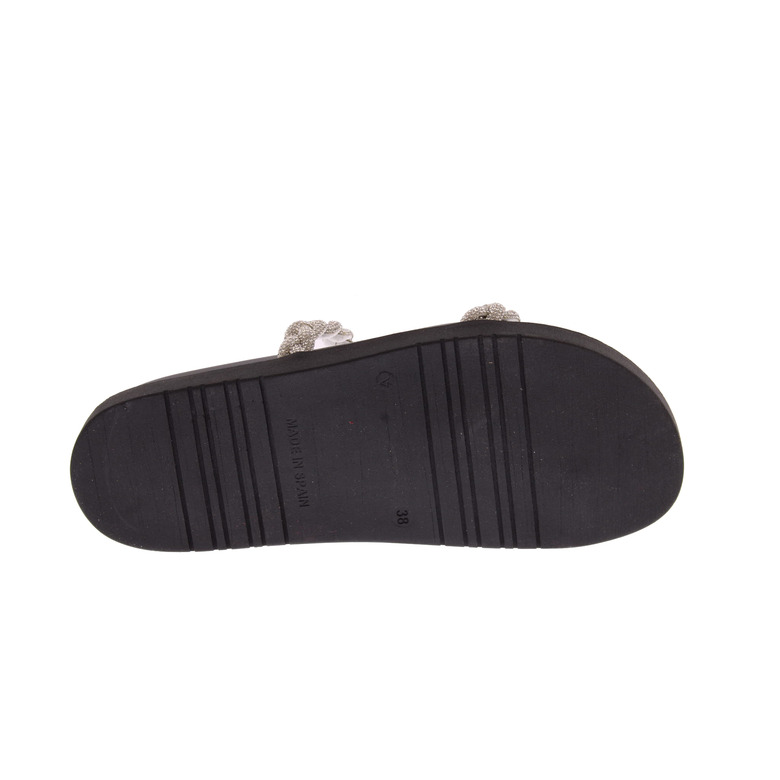 Vincent Vega slippers zilver 5