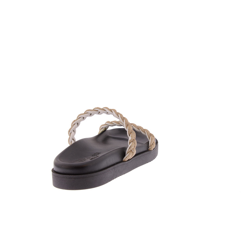 Vincent Vega slippers goud 4