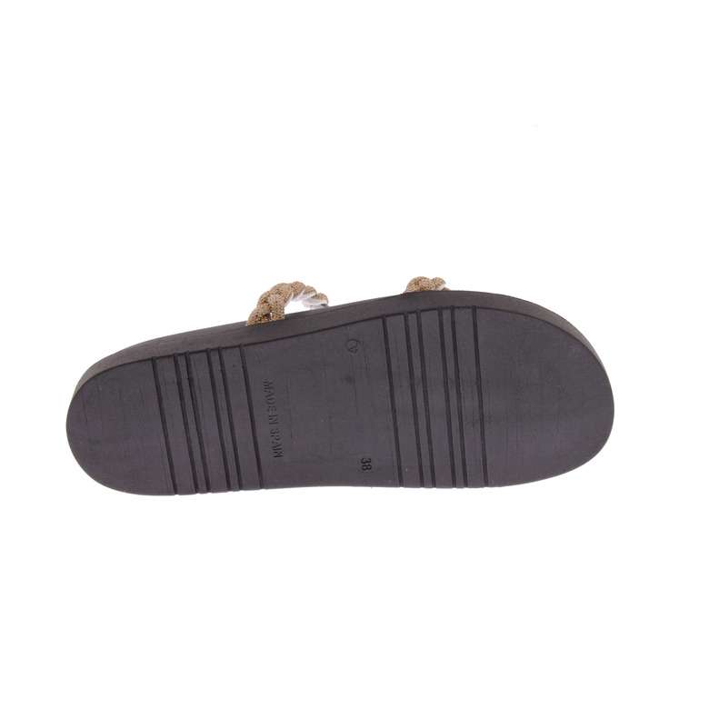 Vincent Vega slippers goud 5