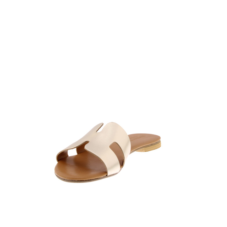 Vincent Vega slippers goud 3