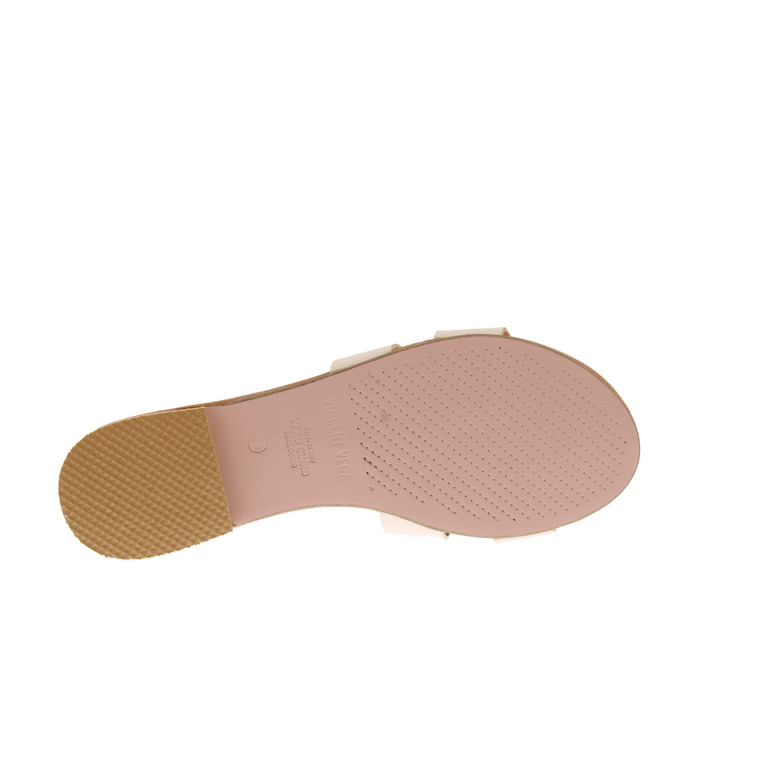 Vincent Vega slippers beige 5