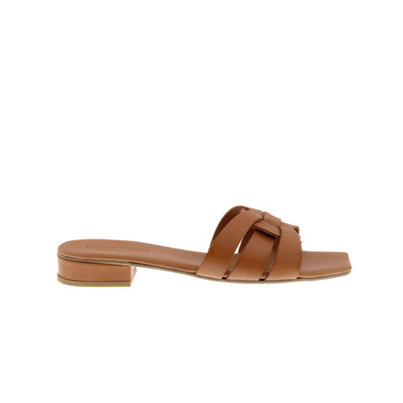 Vincent Vega slippers cognac