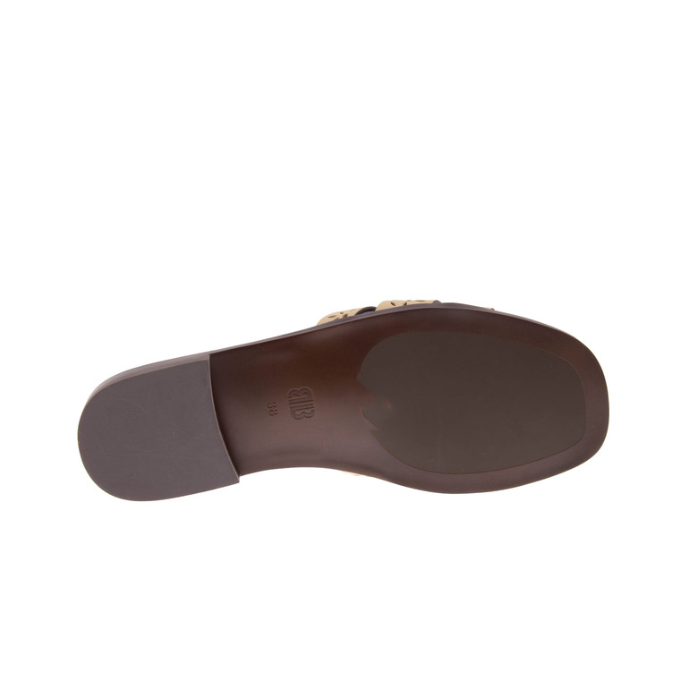 Bibi Lou thong slippers lightbrown 5