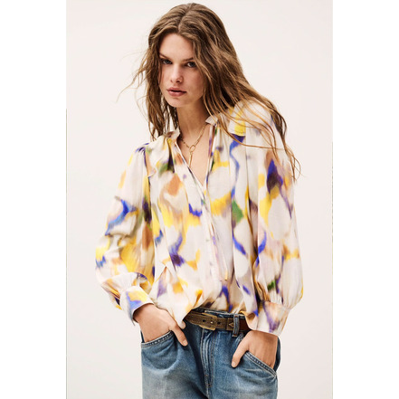 Ba&sh blouse multi color