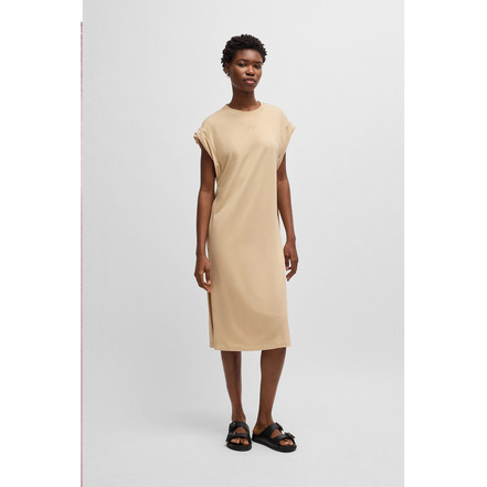 Boss jurk beige