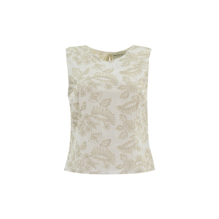 Nathalie Vleeschouwer blouse ecru