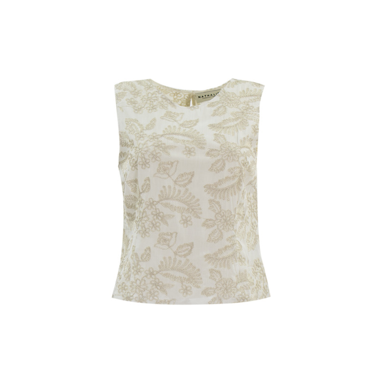 Nathalie Vleeschouwer blouse ecru