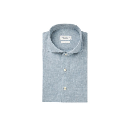 Profuomo shirt blue