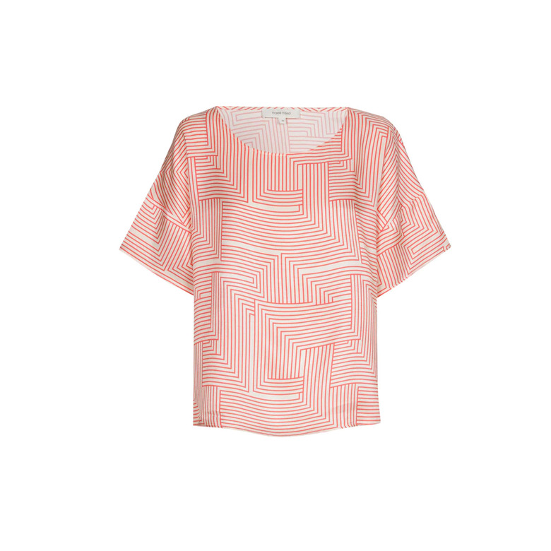 Marie Mero bluse rot