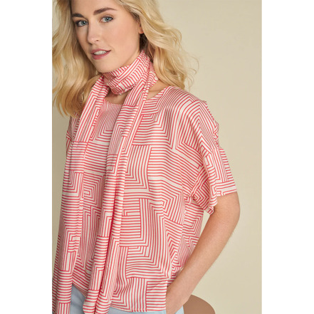 Marie Mero blouse red
