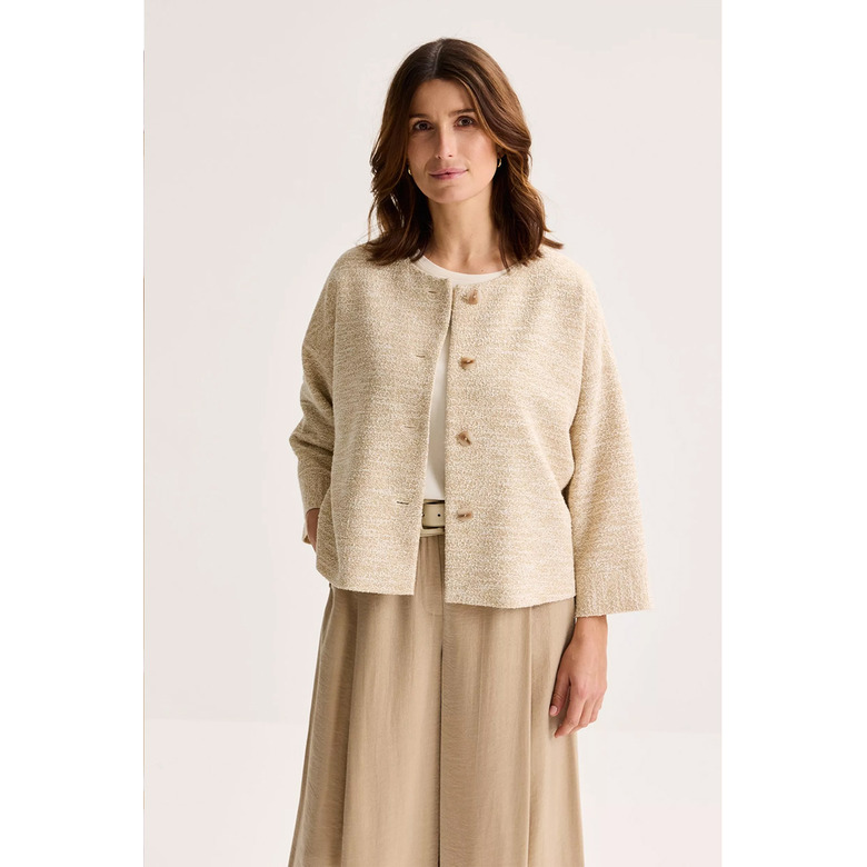 Mayerline vest beige 2