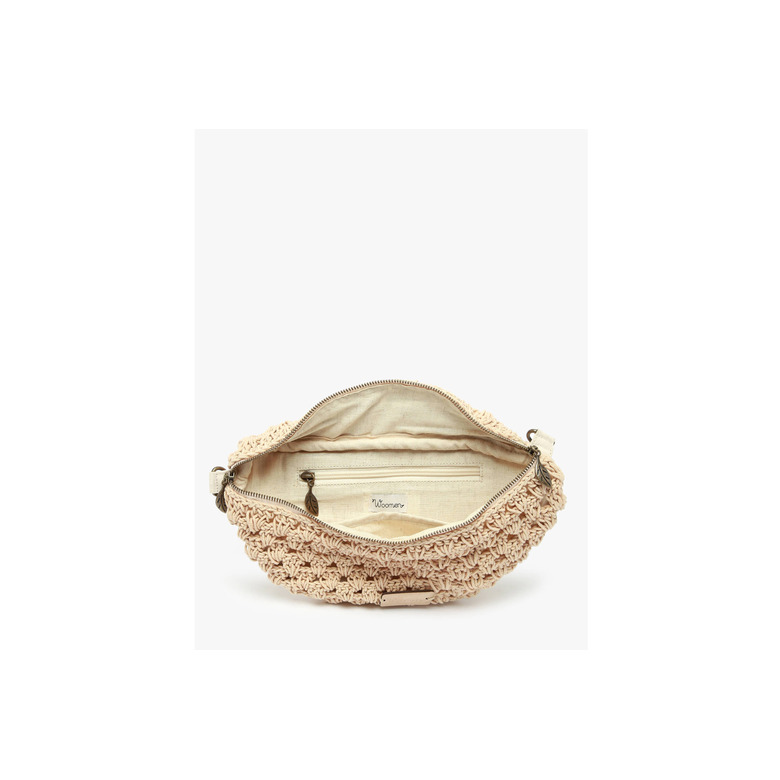 Woomen Vegan crossbody ecru 3