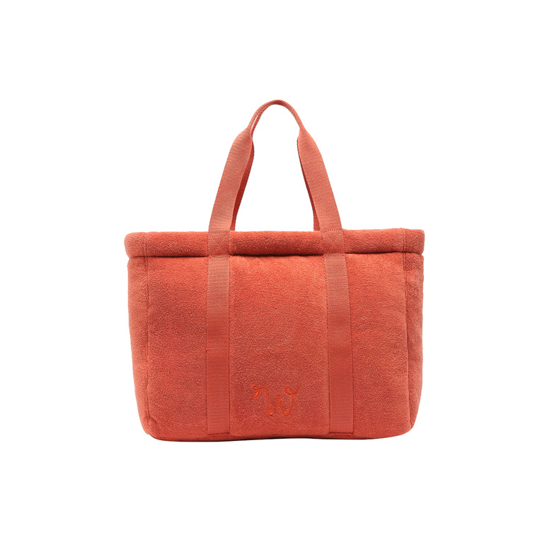 Woomen Vegan shopper orange