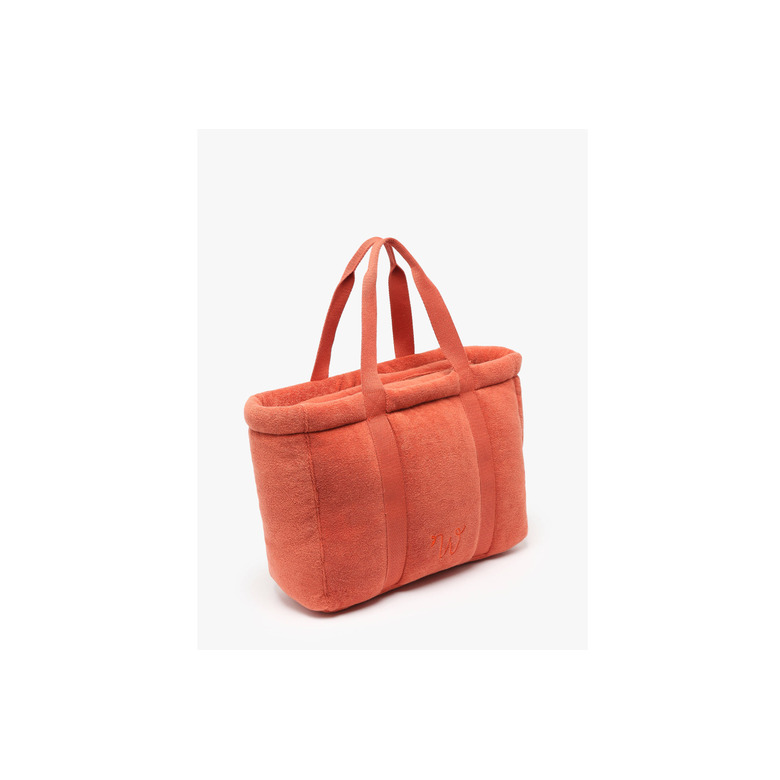 Woomen Vegan shopper orange 2