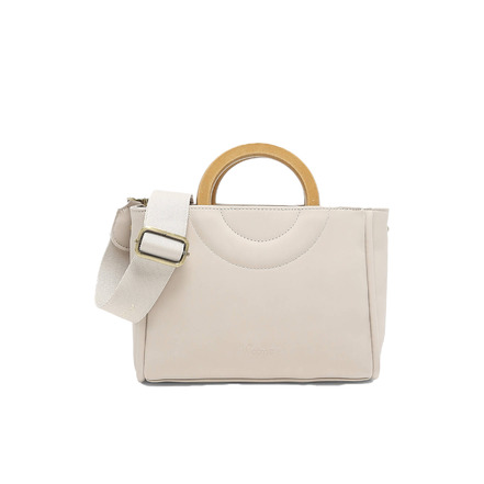 Woomen Vegan handbag ecru