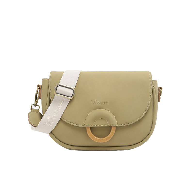 Woomen Vegan crossbody green