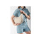 Woomen Vegan schultertasche ecru 4
