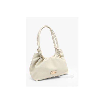 Woomen Vegan shoulder bag ecru
