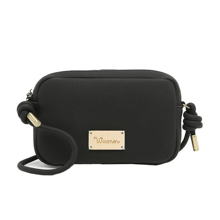 Woomen Vegan crossbody black