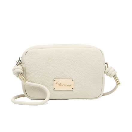 Woomen Vegan crossbody ecru