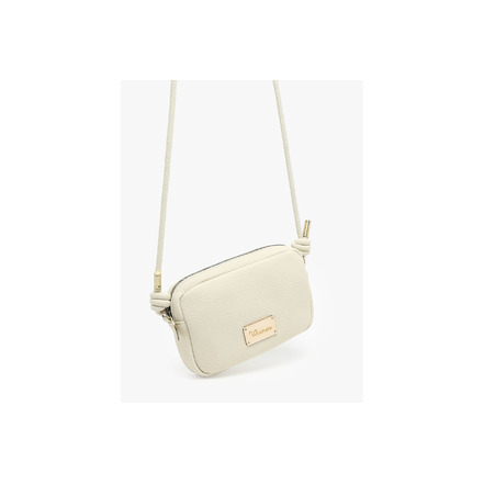 Woomen Vegan crossbody ecru