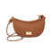 Woomen Vegan crossbody brown 1