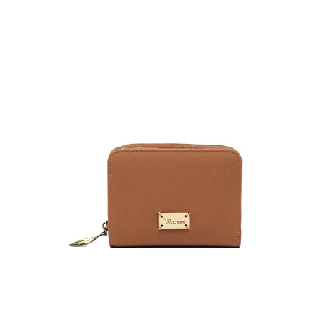 Woomen Vegan wallet brown