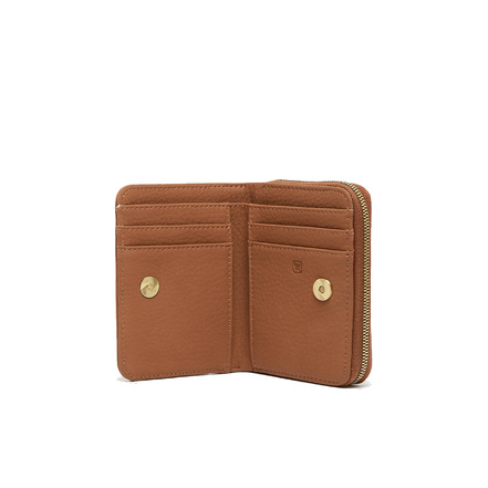 Woomen Vegan wallet brown