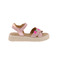 Poldino sandales rose 1