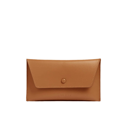 Ann Kurz wallet camel