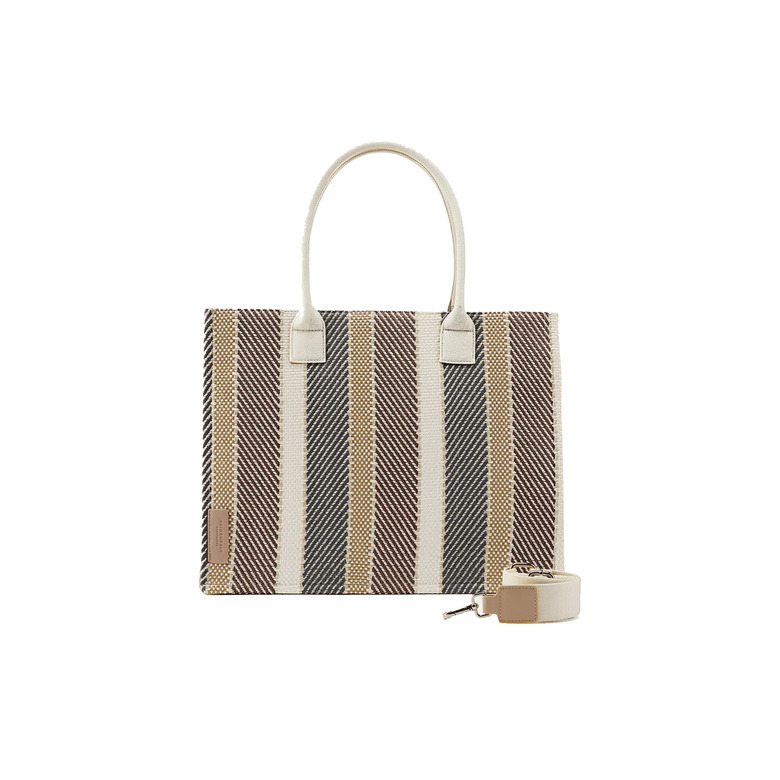 Seidenfelt shopper multicolor