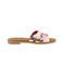 Chelini thong slippers multicolor 1