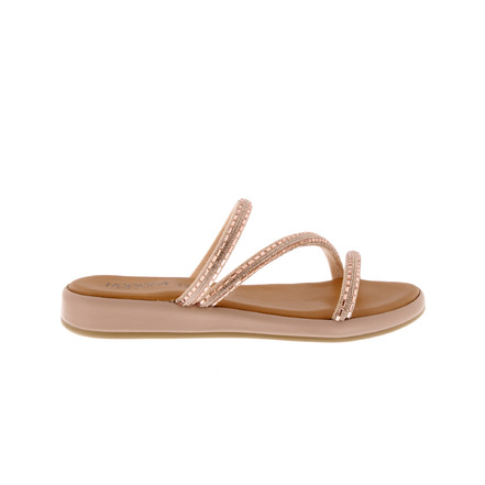 Chelini thong slippers pink