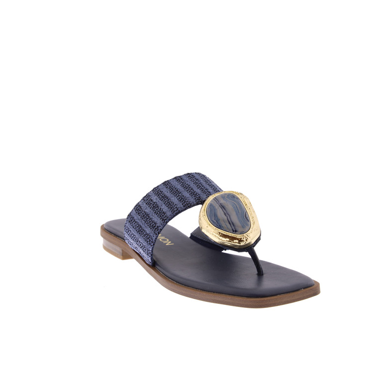 Noa Harmon tongs bleu 2