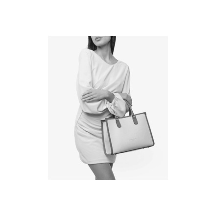 Carol J. handtasche grau