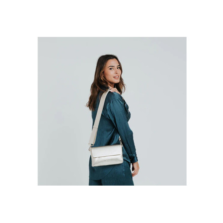 Ann Kurz crossbody gold