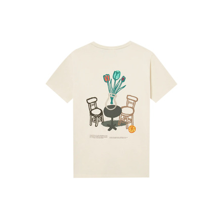 Les Deux t-shirts ecru