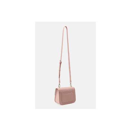 Seidenfelt umhängetasche rosa