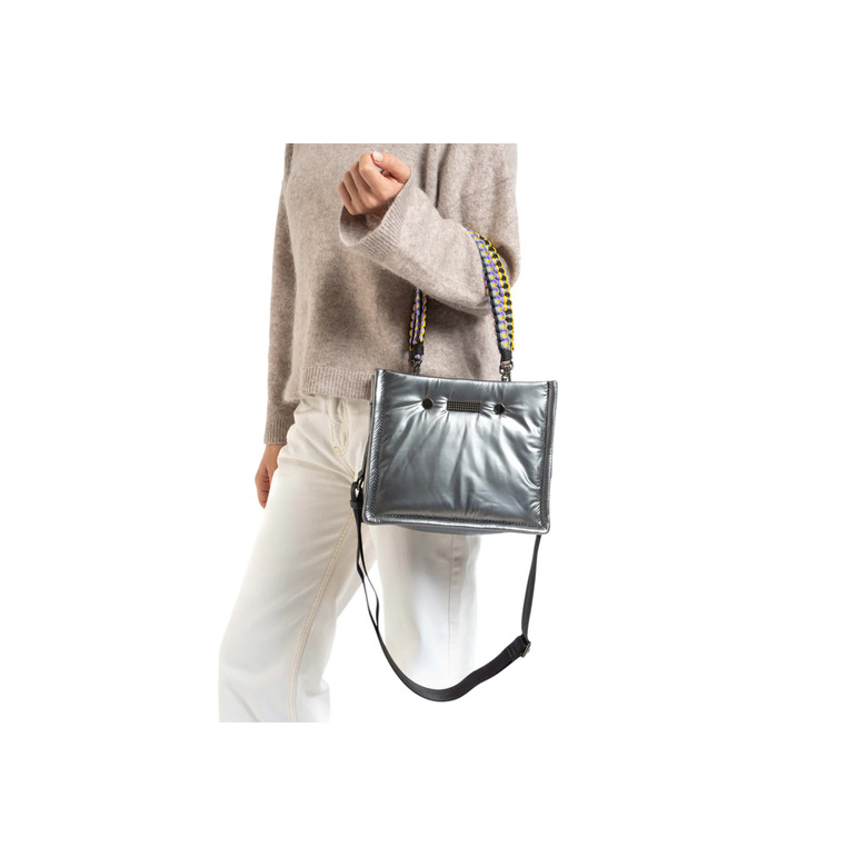 Clio Goldbrenner handtasche grau 4